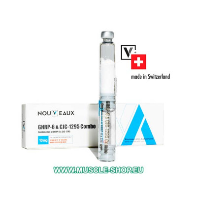 GHRP-6 & CJC-1295 Combo (5mg GHRP-6 + 5mg CJC-1295) - Nouveaux LTD