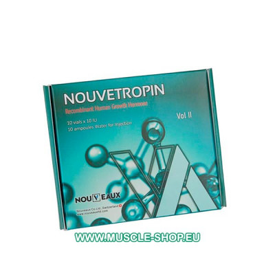 Nouvetropin rHGH 10mg 10vials - Nouveaux LTD