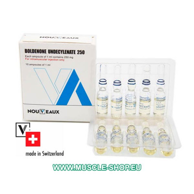Boldenone Undecylenate 250 mg/ml 10x1ml Ampoules Nouveaux LTD