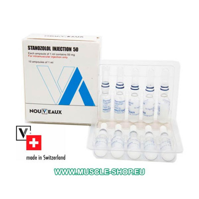 Stanozolol Injection 50 mg/ml 10x1ml - Nouveaux LTD