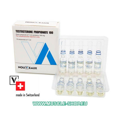 Testosterone Propionate 100 mg/ml 10x1ml - Nouveaux LTD