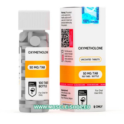 Oxymetholone 100 x 50mg tablet Hilma Biocare