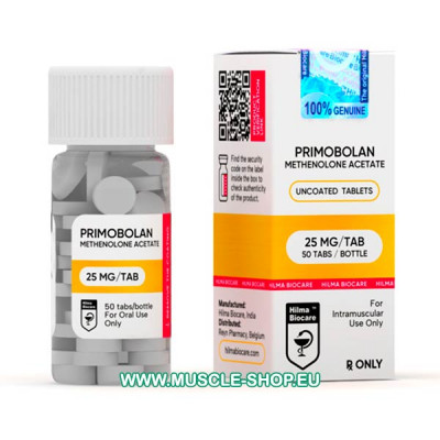 Primobolan Acetate 50 x 25mg tablet Hilma Biocare