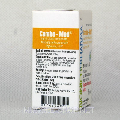 Bioniche Pharma- Combo-Med - (Nandrolone Decanoate,Testosterone Cypionate) 400 Mg/10ml
