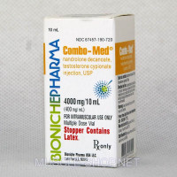 Bioniche Pharma- Combo-Med - (Nandrolone Decanoate,Testosterone Cypionate) 400 Mg/10ml