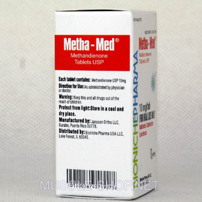 Bioniche Pharma- Metha-Med - 10 Mg/120 Tablets