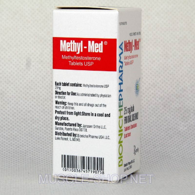 Bioniche Pharma- Methyl-Med - 25 Mg/120 Tablets