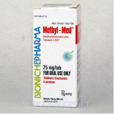 Bioniche Pharma- Methyl-Med - 25 Mg/120 Tablets