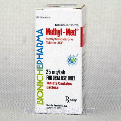 Bioniche Pharma- Methyl-Med - 25 Mg/120 Tablets