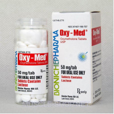 Bioniche Pharma- Oxy-Med - 50 Mg/120 Tablets
