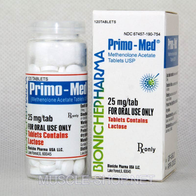 Bioniche Pharma - Primo-Med - 25 Mg/120 Tablets
