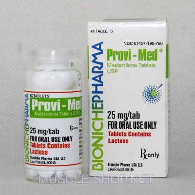 Bioniche Pharma - Provi Med - 25 Mg/60 Tablets