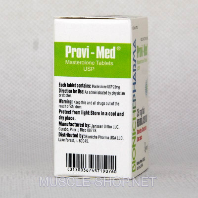 Bioniche Pharma - Provi Med - 25 Mg/60 Tablets