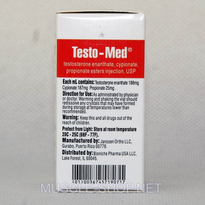 Bioniche Pharma - Testo-Med - 400 Mg/10ml