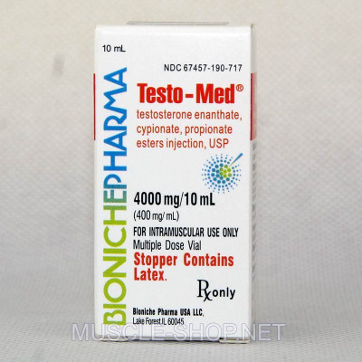 Bioniche Pharma - Testo-Med - 400 Mg/10ml