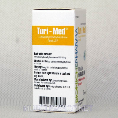 Bioniche Pharma- Turi-Med - 10 Mg/120 Tablets