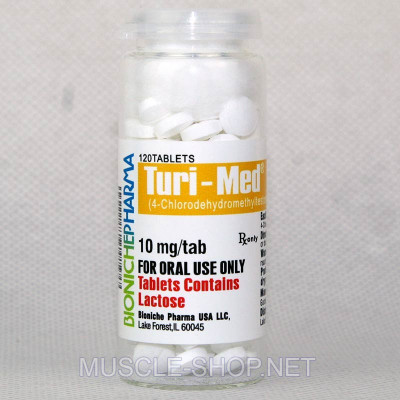 Bioniche Pharma- Turi-Med - 10 Mg/120 Tablets