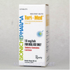 Bioniche Pharma- Turi-Med - 10 Mg/120 Tablets