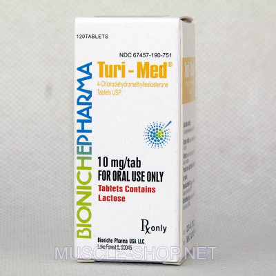 Bioniche Pharma- Turi-Med - 10 Mg/120 Tablets