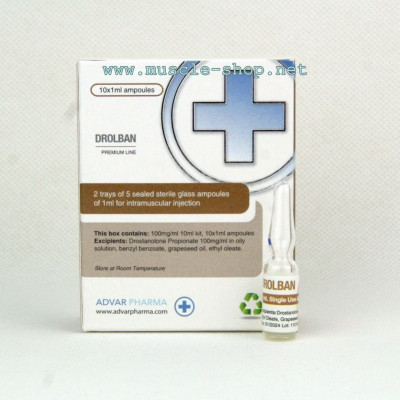 Drostanolone Propionate (Masteron) - Drolban - 10x1ml 100 mg/ml