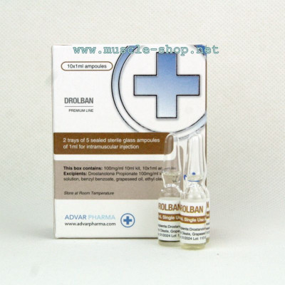 Drostanolone Propionate (Masteron) - Drolban - 10x1ml 100 mg/ml