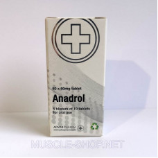 Oxymetholone (Anapolon) - Anadrol - 50 mg /50 tab