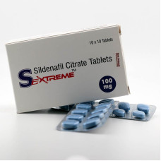 Sildenafil Citrate (Sextreme 100) 100mg 10 Tablets