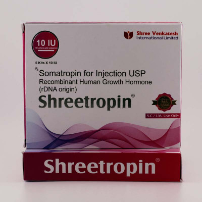 Somatropin for Injection USP (Shreetropin) 10IU 10xKits
