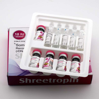 Somatropin for Injection USP (Shreetropin) 10IU 10xKits