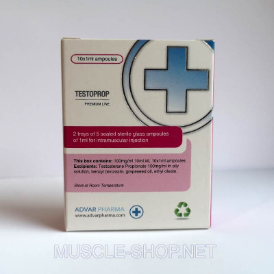 Testosterone Propionate - Testoprop - 10x1ml 100 mg/ml