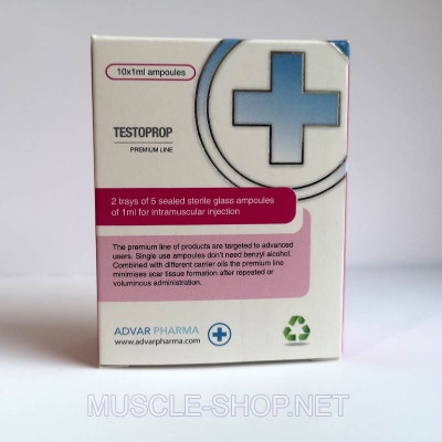 Testosterone Propionate - Testoprop - 10x1ml 100 mg/ml