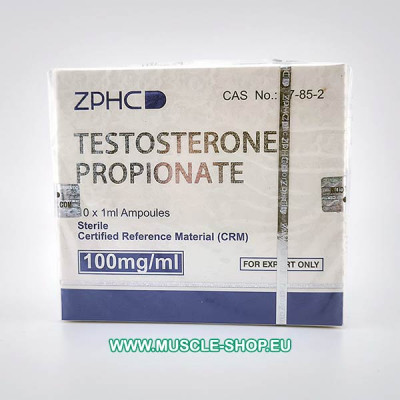 Testosterone Propionate 100mg/ml 10x1 Ampoules ZPHC
