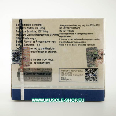 Trenbolne Mix 200 - 200mg / ml 10x1 Ampoules ZPHC