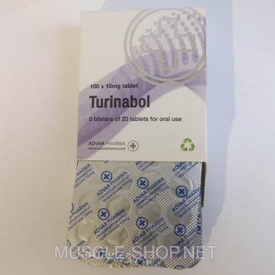 Turinabol - 10 mg /100 tab