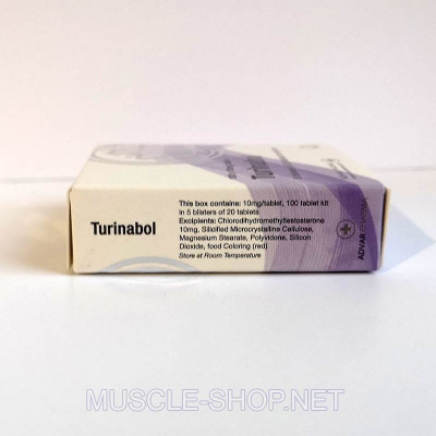 Turinabol - 10 mg /100 tab