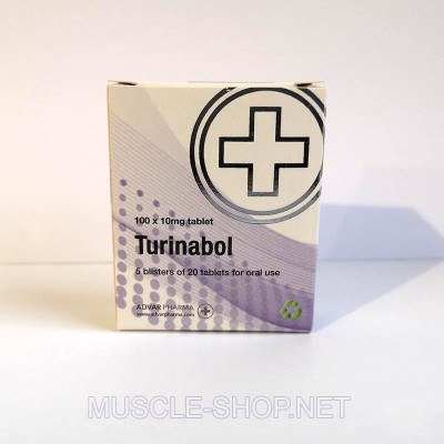Turinabol - 10 mg /100 tab