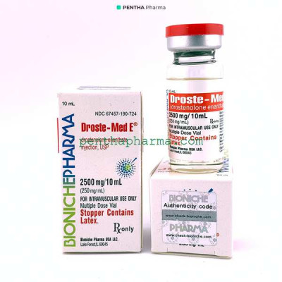Bioniche Pharma - Droste Med E (Drostanolone Enanthate) 250 mg/10ml