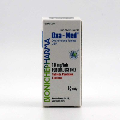Bioniche Pharma - Oxa-Med (anavar) - 10 Mg/120 Tablets