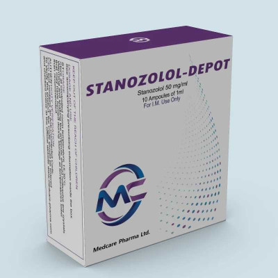 Stanozolol Injection (50mg/ml 10x1ml) Medcare Pharma