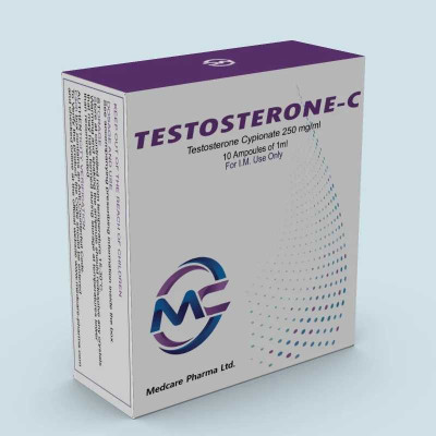 Testosterone Cypionate (250mg/ml 10x1ml) Medcare Pharma