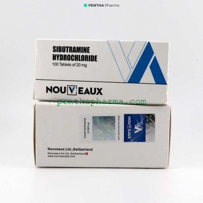 Sibutramine Hydrochloride 20mg/100 Tablets - Nouveaux LTD