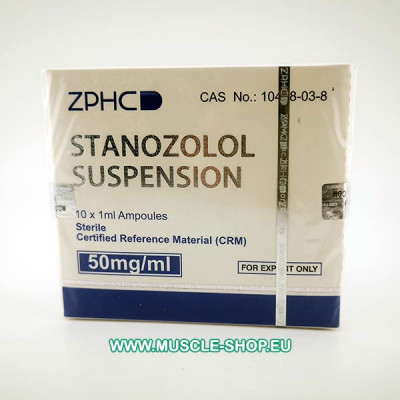 Stanozolol Suspension (Winstrol) 50mg/ml 10x1 Ampoules ZPHC